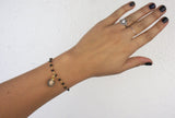 Handmade Gold Labradorite Briolette Jewelry - Bracelet