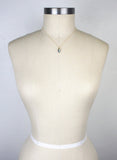 Handmade Tiny Spike Short Pendant Necklaces - Rose Quartz, Moonstone, Labradorite, Amazonite, Turquoise