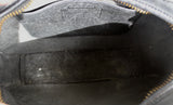 Vintage Black Coach Flight Bag
