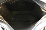 Vintage Black Coach Flight Bag