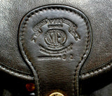 Vintage Black Leather Marley Hodgeson Ghurka Shannon Backpack