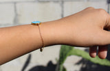 Handmade Turquoise Magnetic Charm Bracelet