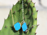 Handmade Turquoise Magnetic Charm Bracelet