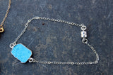 Handmade Turquoise Magnetic Charm Bracelet
