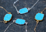 Handmade Turquoise Magnetic Charm Bracelet