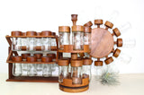 Vintage Digsmed Two Tiered Countertop Spice Rack